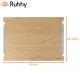 Ruhhy Bamboo Cutting Board with 2 Containers 25707
