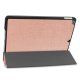 Apple iPad 10.2\" 2019 / 2020 / 2021 Tri-fold Leather Case Cover, Rose Gold