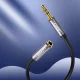 Ugreen AV118 3.5mm Audio Extension Cable (M/F) 1m, Silver