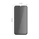 Tech-Protect Glass Spy+ Privacy Glass for Samsung Galaxy A16 / A26 / A17 (2-Pack)
