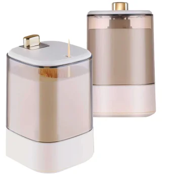 Automatic Toothpick Dispenser, White