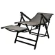 Garden Lounger Chair with Footrest