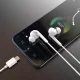 Dudao X3C+ Wired USB-C Earphones 1.2m, White