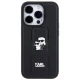 Karl Lagerfeld iPhone 13 / 13 Pro Case Gripstand Saffiano Karl&Choupette, Black