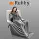 Ruhhy Oversized Blanket Hoodie Wearable Blanket 22649, Light Gray