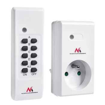 Maclean MCE151 Remote Control Power Socket, Indoor