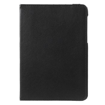 Samsung Galaxy Tab S2 8.0 ( T710, T715) Litchi Texture Rotary Stand Leather Case, Black