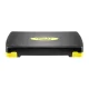 4Fizjo Standard 3-Level Aerobic Step, Black/Yellow