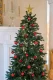 Christmas Tree Baubles 100 pcs + Star, Red