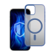 3mk Frosty MagCase for Apple iPhone 14 Plus, Blue / Transparent