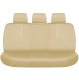 A set of Universal Eco Leather Car Seat Covers, Beige