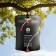 4Fizjo Mountain Goat Solar Camping Shower 20L, Black