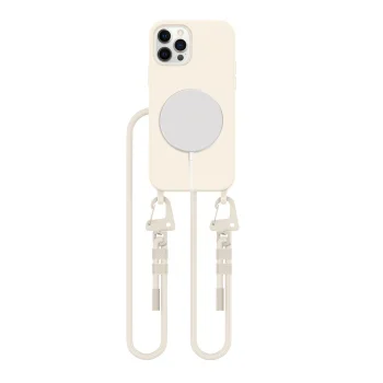 Tech-Protect iPhone 12 / 12 Pro Case MagNecklace MagSafe, Beige
