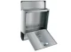 Malatec A4 Mailbox with Newspaper Tube, Grey
