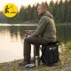 Folding Camping Chair with Backpack 2in1 Mountain Goat, Black