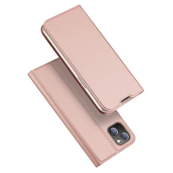 Dux Ducis Skin Pro atverčiamasis dėklas iPhone 14 Plus, rožinis