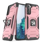 Samsung Galaxy S22 Ultra 5G (SM-S908) Wozinsky Ring Armor Case Cover, Gold Pink