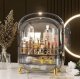 Cosmetic Makeup Organizer Container Jewelry Storage Box + LED Lighting