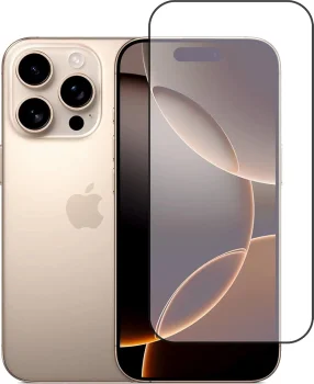 5D Apple iPhone 16 Pro Max 6.9'', Tempered Full Cover Glass Screen Protector