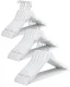 Massido Wooden Clothes Hangers, 30 Pcs
