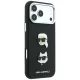 Karl Lagerfeld Case for iPhone 18 Pro Max / 17 Pro Max, Saffiano Pins, Black