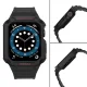 Protective Armored Case with Strap for Apple Watch 38/40/41mm, Black