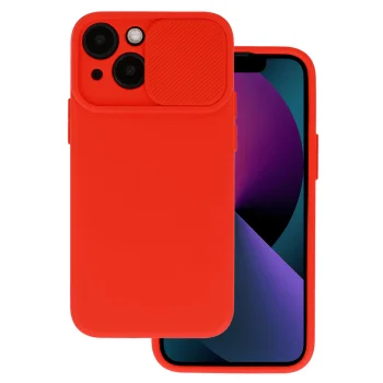 Camshield Soft Case for iPhone 15 Pro Red