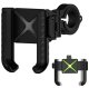 Universal bike phone holder for 4.5–6.7\" smartphones, black