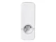Automatic Toothpaste Dispenser and Wall Mounted Toothbrush Holder, White