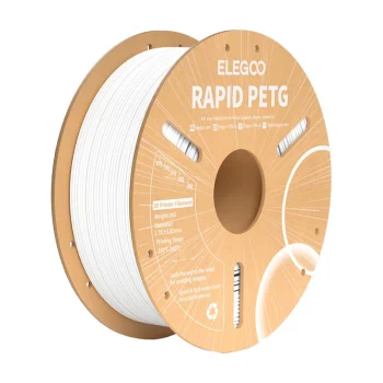 ELEGOO Rapid PETG 3D Printer Filament 1 kg, White