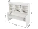 Large Desk Organizer and Shelf, White