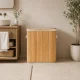 Modernhome Bamboo Laundry Basket, 150L, 3 Compartments