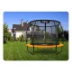 Neo-Sport NS-08C201 Garden Trampoline with Inner Net 252 cm (8ft), Orange