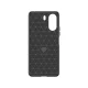 Carbon Case Silicone Cover for Xiaomi Redmi 13C, Black