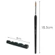 Maaleo Art Paint Brush Set with Stand, 11 Pcs, Black