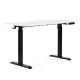 ModernHome Electric Height Adjustable Desk 140x70 cm, 76-121 cm