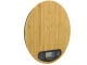 Bamboo Electronic Kitchen Scales with LCD Display, Up to 5kg