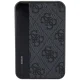 Guess Powerbank 5000mAh 15W 4G Leather Metal Logo, Black
