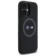 BMW iPhone 16 Case M Silicone Printed Ring MagSafe, Black