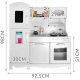 Kruzzel 22112 Wooden Kitchen
