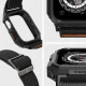 Spigen Lite Fit Pro Strap with Case for Apple Watch 4-9 / SE (44 / 45 mm), Matte Black