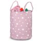 Large Cotton Toy Storage Basket Nukido, Pink
