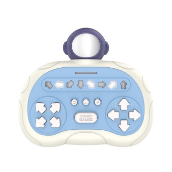 Fast Push Game Maxlife MXPS-400 Astronaut Handheld Toy, white/blue