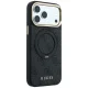 Guess Ring Stand 360 4G Classic Logo MagSafe Case for iPhone 17 Pro / 18 Pro, Black