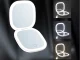 Folding LED Makeup Mirror with 5x Magnification