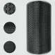 Massage Roller for Exercises, EVA Foam, 45x15 cm, Black