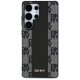 DKNY Leather Checkered MagSafe Case for Samsung Galaxy S25 Ultra Black