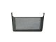 Hanging Metal Basket / Under Shelf Organizer, Black