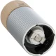 Peugeot Line Salt Mill 12 cm, Wood and Aluminium