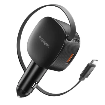 Spigen EV603BT 60W Car Charger, Black